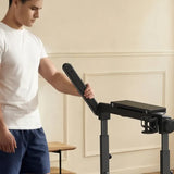 Kingsmith walking Pad & Treadmill MX10 with Max Speed 10km/h with 1HP Brushless Motor including Foldable Stand & Cup Holder - Black