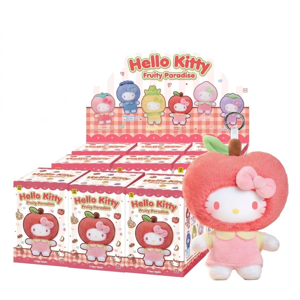 Hello Kitty Fruity Paradise Series Plush Pendant (Blind Box) selling per piece - 2303445910100
