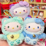 Hello Kitty Style Meow Blessing Series Plush Relaxing Toy Mi - 3.15 inch (Blind Box) selling per piece - 25MR-018