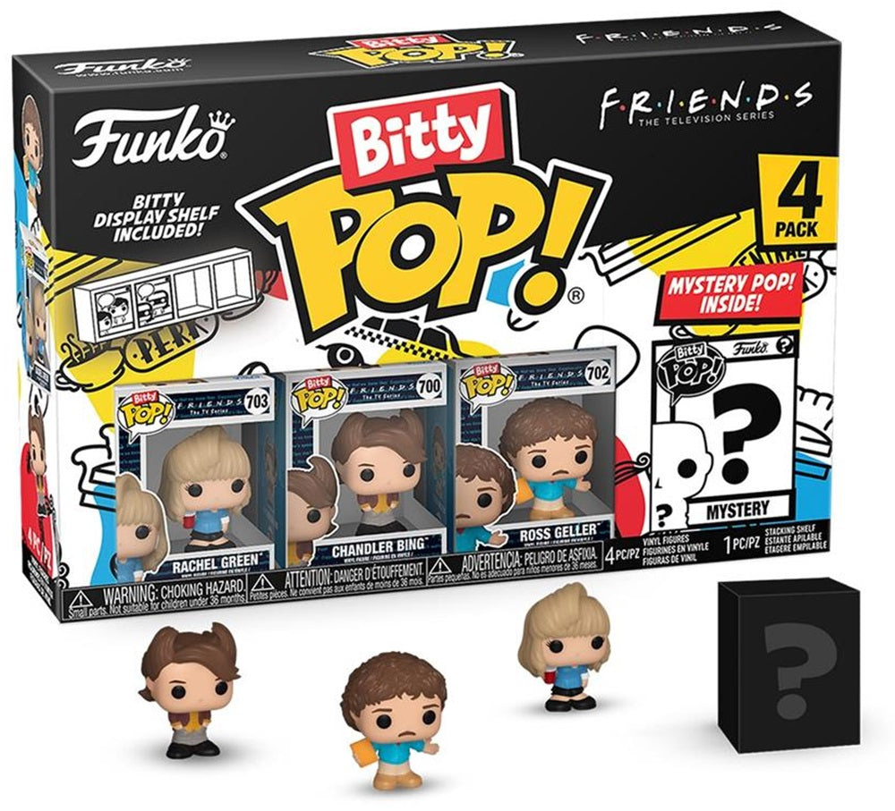 Bitty Pop! Tv: Friends - 80's Rachel 4pk