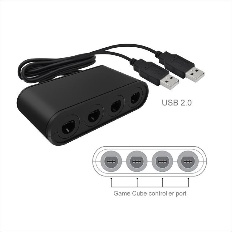 3 In 1 GC Controller Adapter For Nintendo Switch TNS-1894 - Level UpDobeSwitch Accessories6912181018948