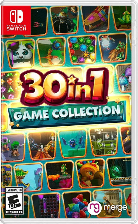 30 In 1 Game Collection For Nintendo Switch “Region 1” - Level UpMergeSwitch Video Games8.19E+11