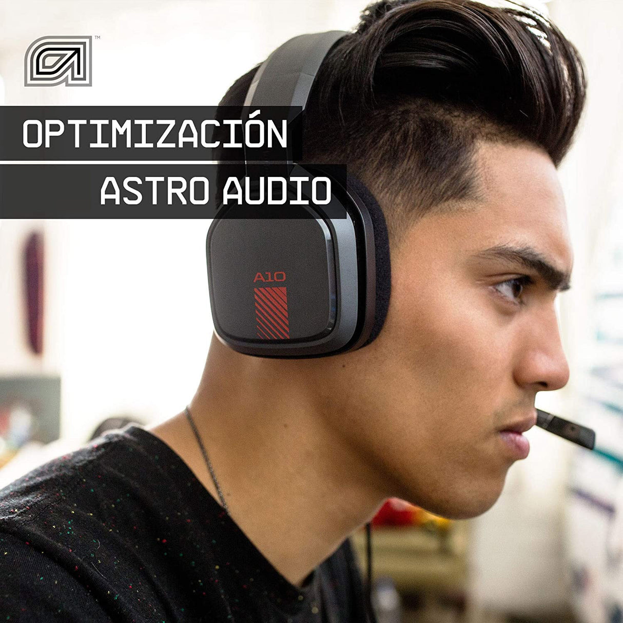 Astro A10 Wired Gaming Headset - Black/Red - Level Up