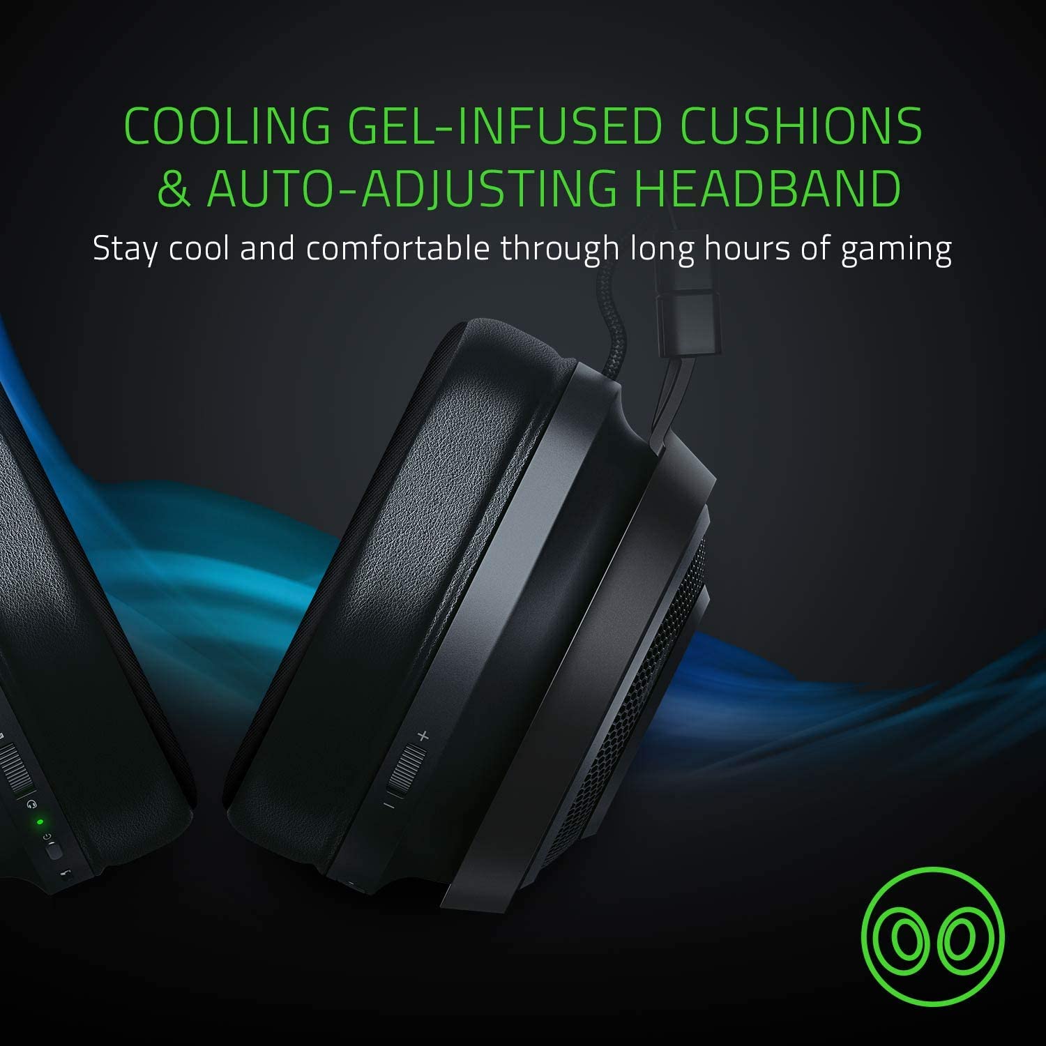 Razer Nari Ultimate Wireless 7.1 Surround Sound Gaming Headset - Level Up