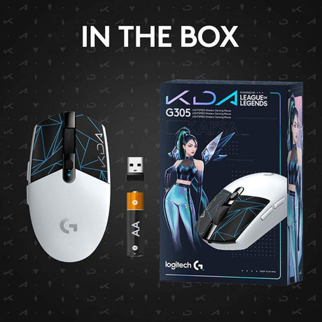Logitech G305 League of Legends K/DA Lightspeed Wireless Gaming Mouse - Level Up