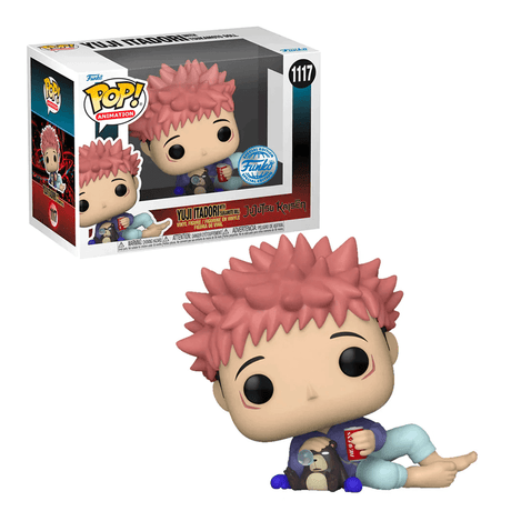 POP: JUJUTSU KAISEN- YUJI ITADORI W/ TSUKAMOTO DOLL (EXC)