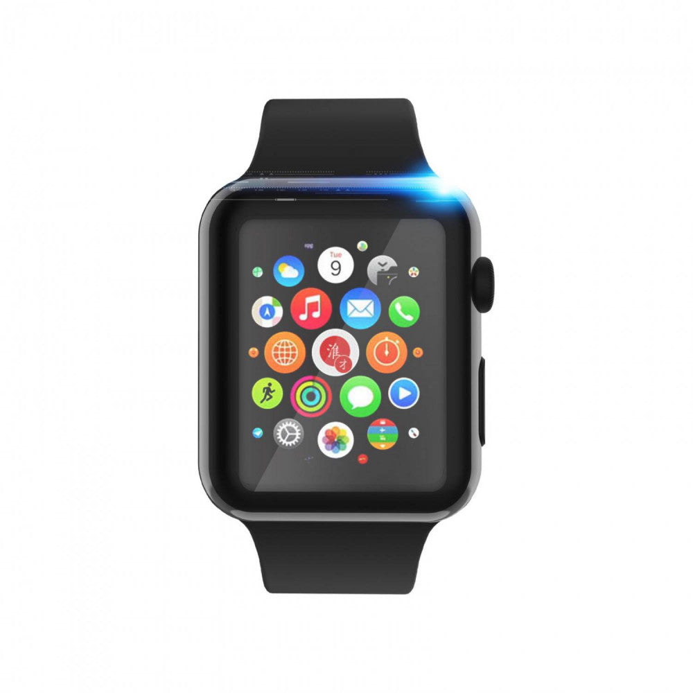 Green 3D HD Screen Protector for Apple Watch 45 mm – Black (Model GN3DWHD45CL)