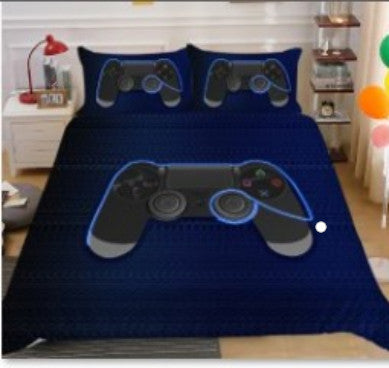 Playstation Joystic Creative Fashionable Unique Design Bed & Pillow Sheet