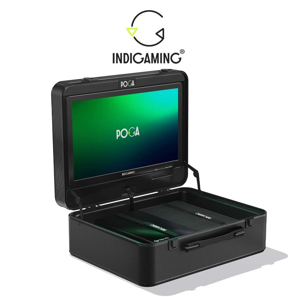 INDIGAMING POGA ARC MONITOR - BLACK - Level Up