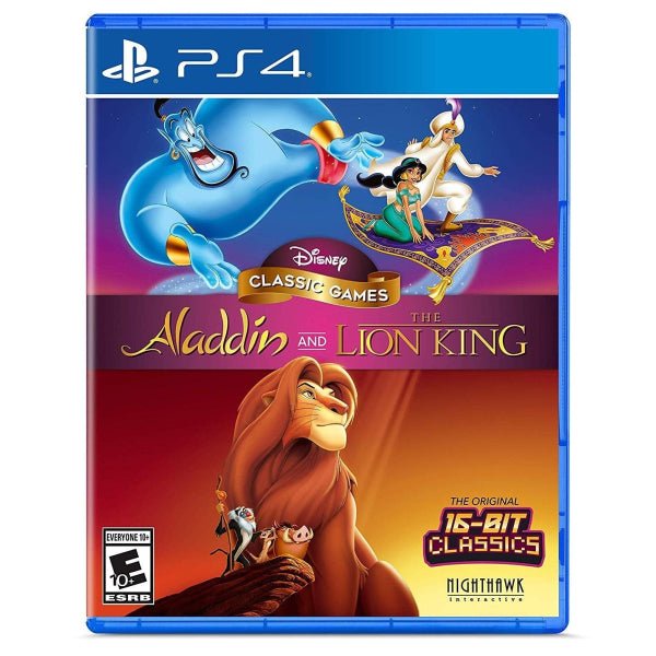 Aladdin & The Lino King For PlayStation 4 "Region 1" - Level UpLevel UpPlaystation Video Games860000790727