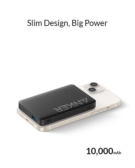 Anker 334 MagGo Battery (PowerCore 10K) -Black A1642H11 - Level UpAnkerPower Bank194644124298