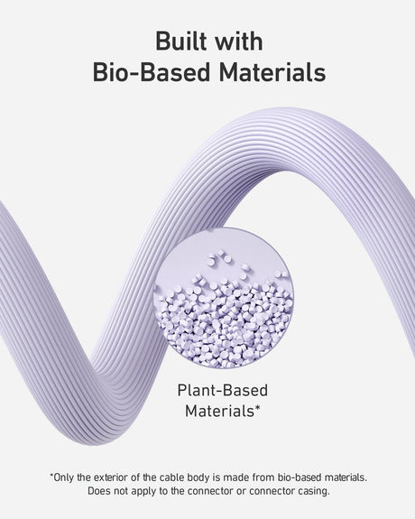 Anker 542 USB-C to Lightning Cable (Bio-Based) (0.9m/3ft) -Violet A80B1HV1 - Level UpAnkerCharging Cable194644108571