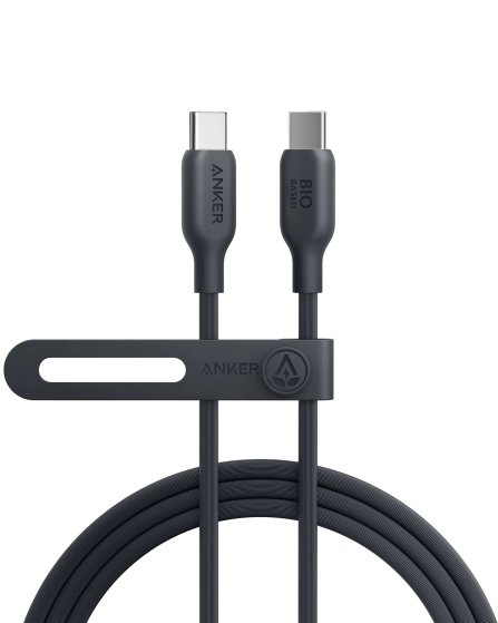 Anker 544 USB-C to USB-C Cable 140W (Bio-Based) (0.9m/3ft) -Black A80F1H11 - Level UpAnkerCharging Cable194644103576