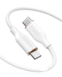 Anker PowerLine III Flow USB-C to USB-C (1.8m/6ft) -White A8553H21 - Level UpAnkerCables194644080044