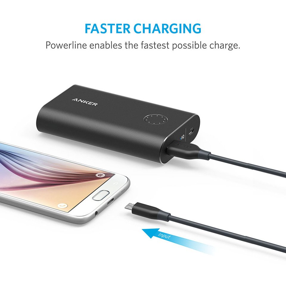Anker PowerLine Micro 6ft/1.8m - Black A8133H12 - Level UpLevel Up848061069457