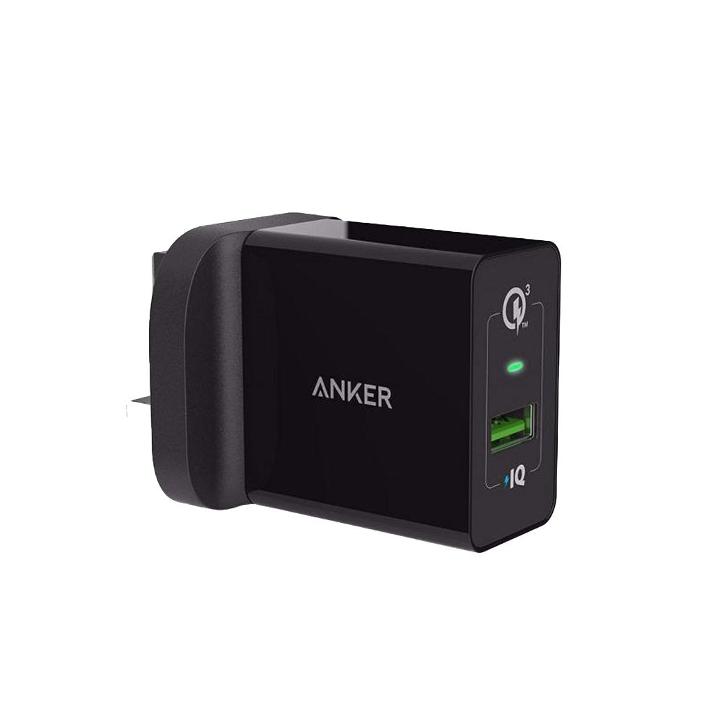 Anker PowerPort+ 1 with QC3.0 and IQ (Black) ANK-A2013-BK - Level UpLevel Up848061040852