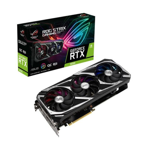 Asus ROG Strix GeForce RTX 3050 OC Edition 8GB Graphics Card - Level UpLevel UpPC Accessories4711081645443