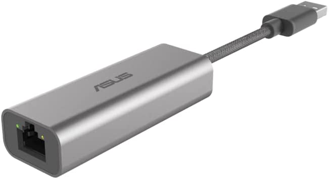 Asus USB Type-A 2.5G Base-T Ethernet Adapter with backward compatibility of 2.5G/1G/100Mbps - Level UpAsusPC Accessories4718017339728