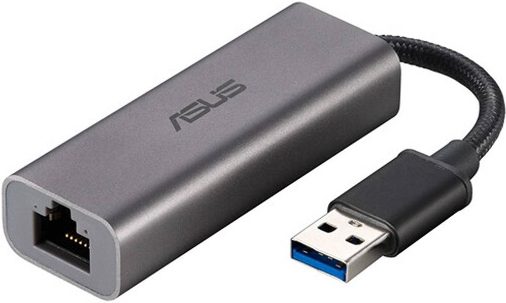 Asus USB Type-A 2.5G Base-T Ethernet Adapter with backward compatibility of 2.5G/1G/100Mbps - Level UpAsusPC Accessories4718017339728