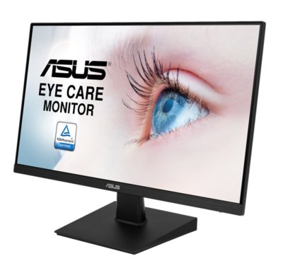 ASUS VA24EHE Eye Care Monitor – 24 inch (23.8 inch viewable), Full HD, IPS, Frameless, 75Hz, Adaptive-Sync/FreeSync™ - Level UpAsusGaming Monitor192876451281