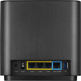 Asus Zen Wifi AX (XT8) Wireless Router Tri-Band, Gigabit Ethernet, 2.4 + 5 GHz, RJ-45, USB 3.1, MU-MIMO, Black - Level UpAsusRouter4718017470612