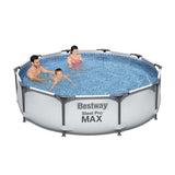 Bestway Steel Pro Max Round Frame Pool Set 3.05x76cm 56408 - Level UpBESTWAYSwimming Pools56408