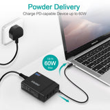 Choetech 3A+1C 72W Output ports wall charger - Level UpLevel UpAdapter6971824970302