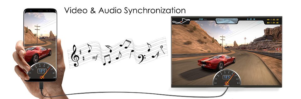 Choetech 3M Type C to HDMI Cable - 3M XCH-0030BK - Level UpLevel UpHDMI AdapterX0019Y6HBZ