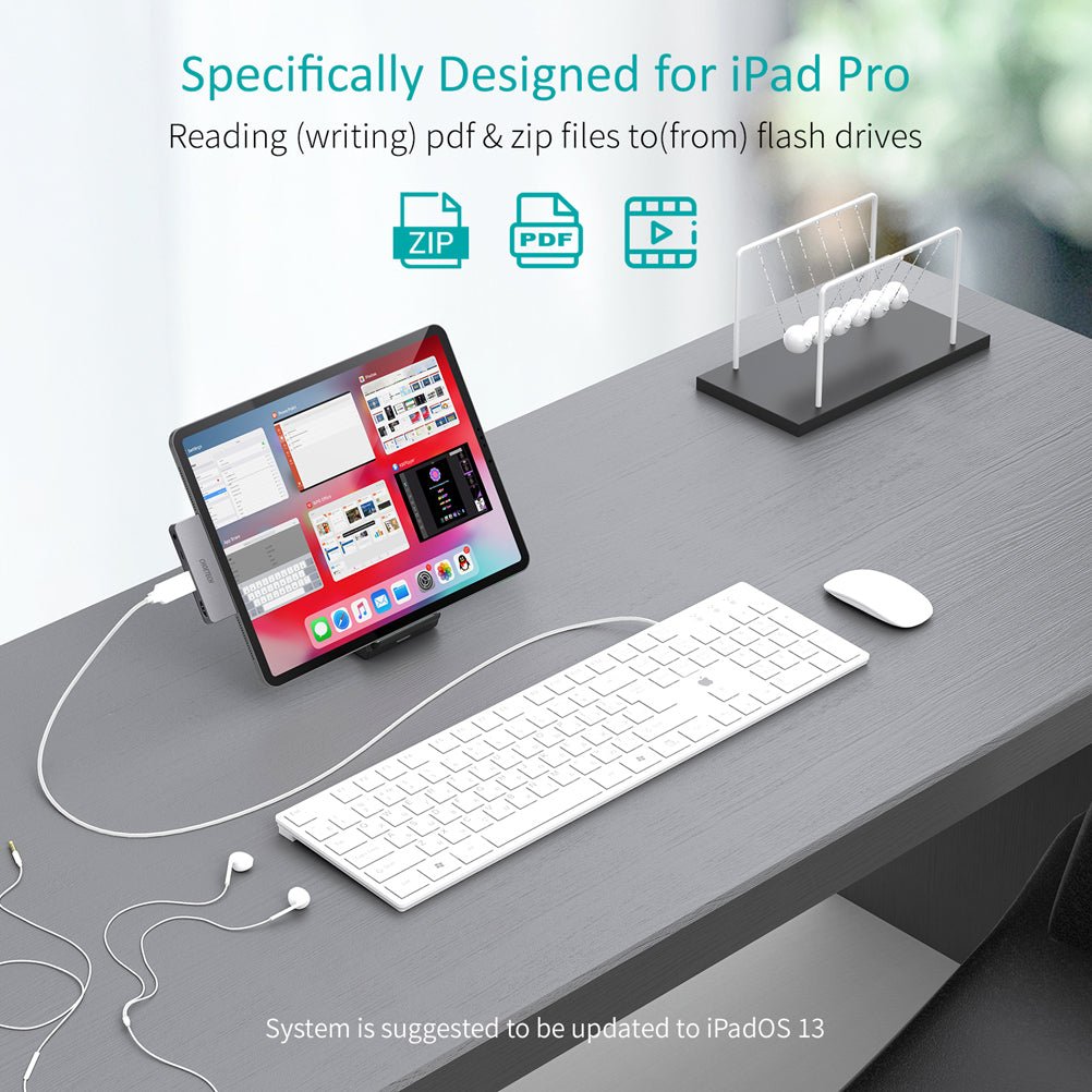 Coltech Dock Choetech 4 in 1 USB C Dock For all usb C Devices - Grey HUB-M13-BK Level Up