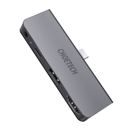 Choetech 4 in 1 USB C Dock For all usb C Devices - Grey HUB-M13-BK - Level UpLevel UpAdapter6971824974706