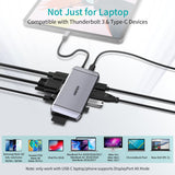 Choetech 9 in 1 USB C HUB - Silver HUB-M15 - Level UpLevel UpAdapter6971824975055
