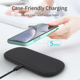 Choetech Dual Wireless Charger - T535-S - Level UpLevel UpAdapter6971824975253
