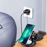 Choetech inductive 3 in 1 charging station (T587-F) - Level UpchoetechPower Adapter & Charger Accessories6932112102713