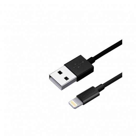 CHOETECH LIGHTNING TO USB A CABLE 2M - BLACK - Level UpAnkerIP0026-BK-V1