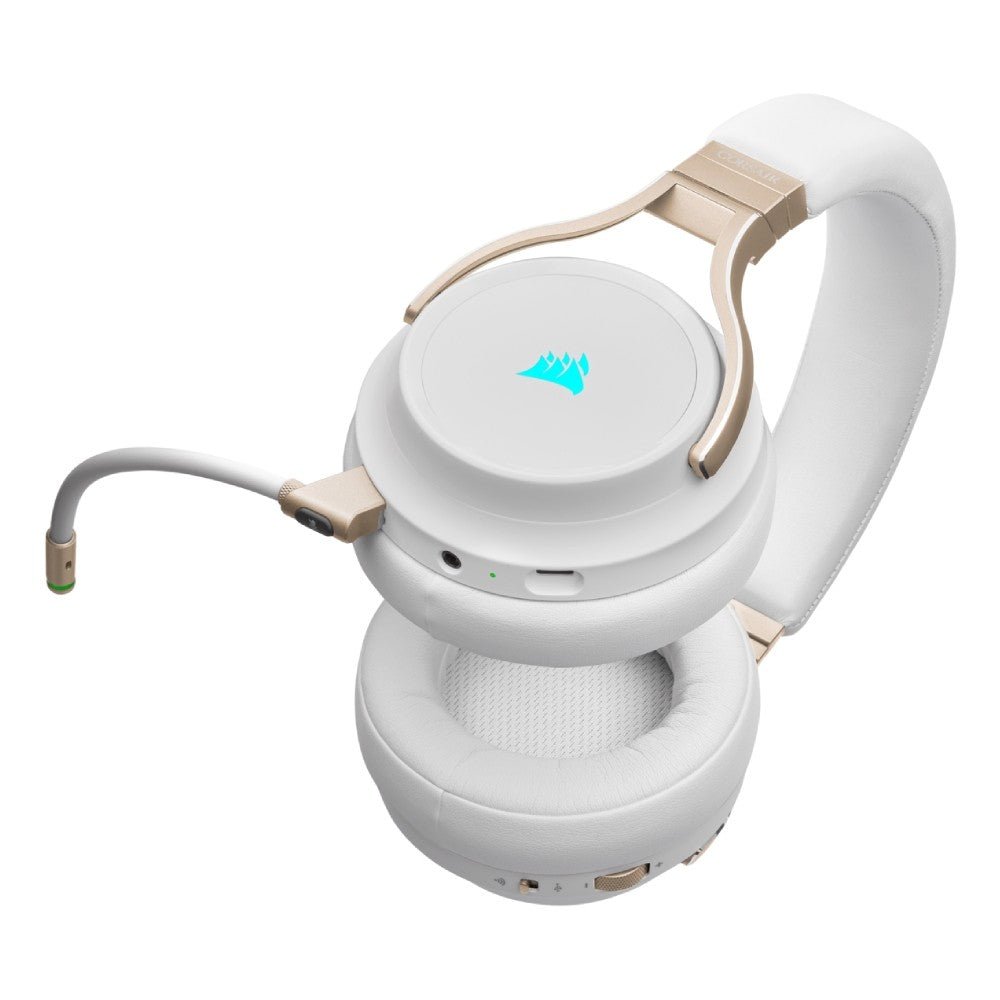 Corsair HS Virtuoso Wireless Gaming Headset, Pearl - Level UpLevel UpPC Accessories840006618898