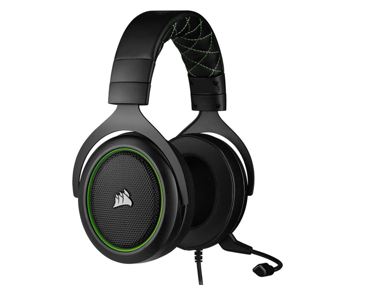 Corsair HS50 PRO STEREO Headset - Green (EU) - Level UpLevel UpPC Accessories840006610311