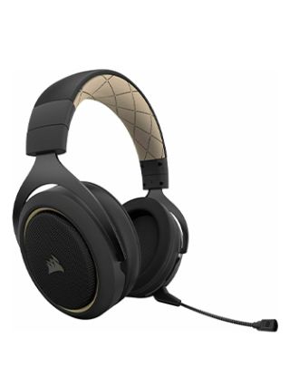 CORSAIR HS70 PRO WIRELESS Gaming Headset — Cream (EU) - Level UpLevel UpPC Accessories840006610076
