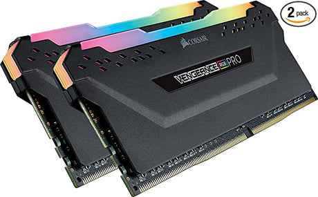 CORSAIR VENGEANCE® RGB 32GB (2x16GB) DDR5 DRAM 5600MHz C36 Memory Kit — Black - Level UpLevel UpPC Accessories840006600190
