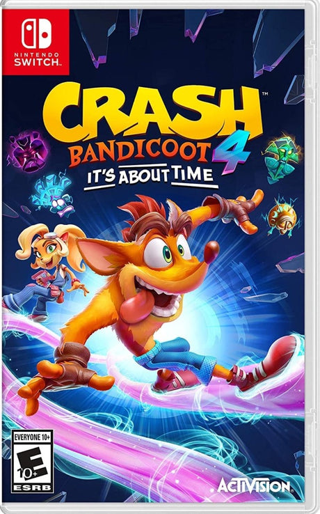 Crash Bandicoot 4 It’s About Time For Nintendo Switch - Level UpNintendoSwitch Video Games