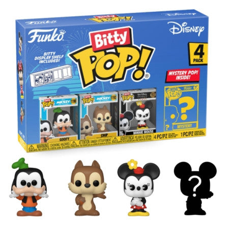 Bitty Pop! Disney: Disney Classic - Goofy 4PK