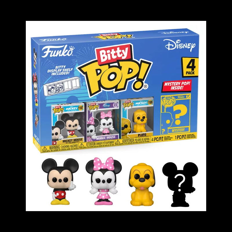 Bitty Pop! Disney: Disney Classic - Mickey 4pk – Level Up