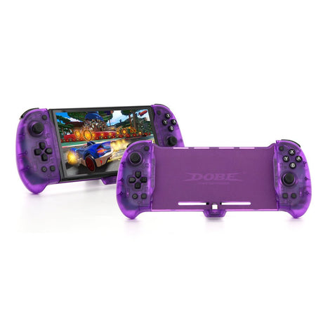 DOBE Eggshell Controller For Nintendo Switch /Oled - Transperent Purple - Level UpDobeSwitch Accessories6972520255892