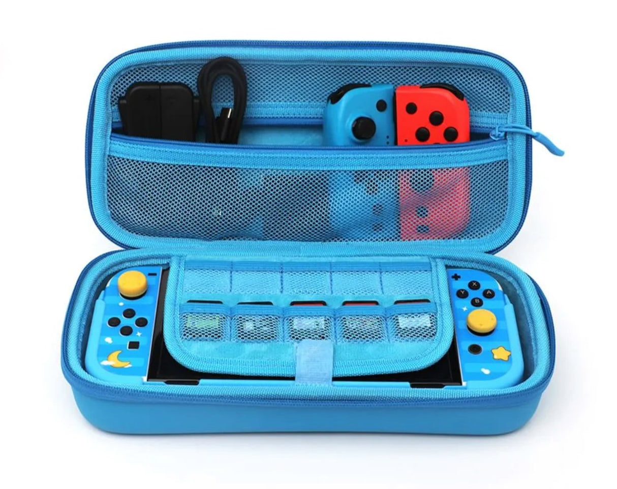 Dobe Storage Kit for Nintendo Switch OLED - Blue - Level UpDobeSwitch Accessories6972520255090
