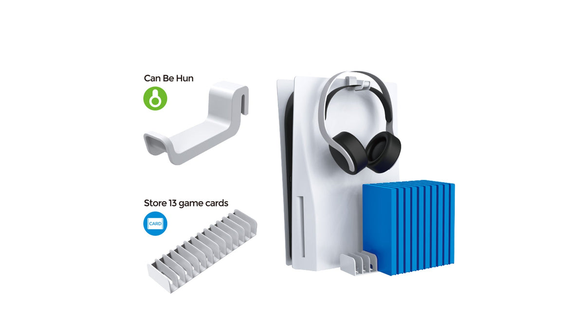 Ps Strand Storage DOBE Storage Set For PS - White Level Up