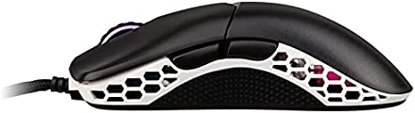 DUCKY FEATHER HAUNO BLUE SWITCHES LIGHTWEIGHT RGB GAMING MOUSE -BLACK & WHITE - Level UpDUCKYPC Accessories4710578304542
