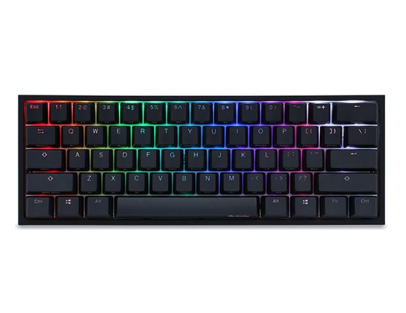DUCKY ONE 2 MINI V2 RGB MECHANICAL KEYBOARD SILENT - RED SWITCH - Level UpDUCKYKeyboard4710578295017