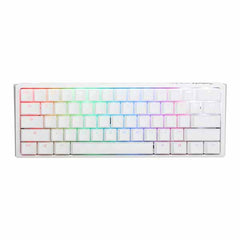 Ducky One 3 Mini Silent Red Switch RGB Hot-Swap Mechanical Keyboard - Aura White - Level UpDUCKYKeyboard4711281575212