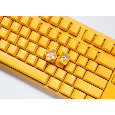 DUCKY ONE 3 YELLOW TKL HOT-SWAP MECH KEYBORAD CHRRY BLUE - Level UpDUCKYKeyboard4710578309417