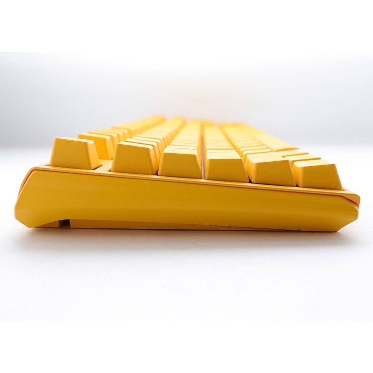 Ducky One 3 Yellow TKL Gaming-Tastatur Mit RGB-Beleuchtung – MX Speed Silver Schalter – Kompaktes Design Ohne Nummernblock