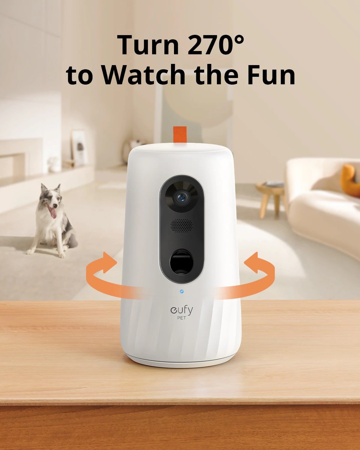 Eufy Dog Camera D605 -White T7200K21 Level Up